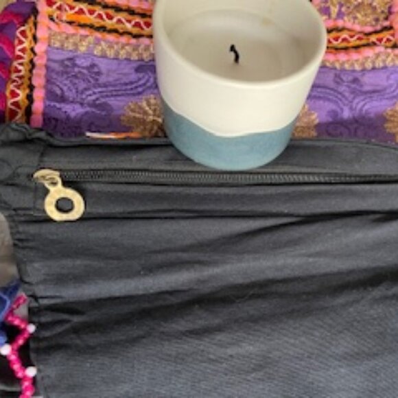 Ethnic Embroidered Boho Crossbody or Clutch Bag - Picture 4 of 5